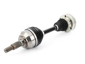 ES#417187 - 7L6407271H - Front Axle Shaft - Priced Each - Complete driveshaft with CV joints; ready for installation - Genuine Volkswagen Audi - Volkswagen