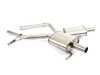 ES#2848045 - CTS-EXH-CB-0011 - Cat-Back Exhaust System - 2.5" stainless steel with dual 3" polished stainless tips - CTS - Audi