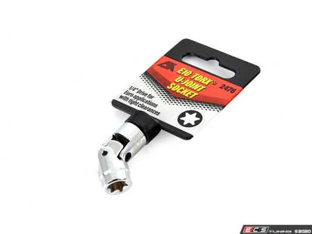 ES#4338578 - CTA2476 - E10 Swivel Socket - 1/4" Drive - Removes & installs hard to reach E10 fasteners - CTA Tools - Audi BMW Volkswagen Mercedes Benz MINI Porsche