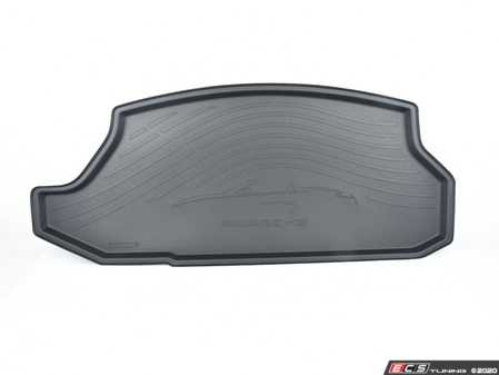 ES#4136575 - 98104400013 - Luggage Compartment Liner - Flat rubber liner for rear trunk - Genuine Porsche - Porsche