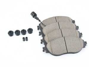 ES#3980782 - Z23-1633 - Z23 Evolution Sport Front Brake Pad Set  - Carbon-Fiber Ceramic formula offers excellent braking performance - Power Stop - Audi Volkswagen