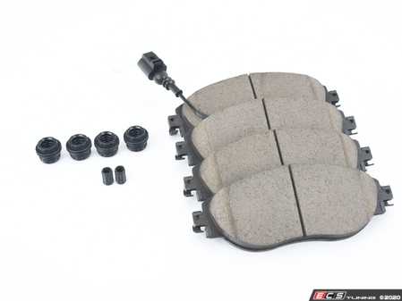 ES#3980782 - Z23-1633 - Z23 Evolution Sport Front Brake Pad Set  - Carbon-Fiber Ceramic formula offers excellent braking performance - Power Stop - Audi Volkswagen