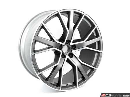 ES#4214780 - 4M0601025CG - 22" Alloy Wheel - Priced Each - 22"x10" ET26 5x112 - Does not include Center Cap - Genuine Volkswagen Audi - Audi