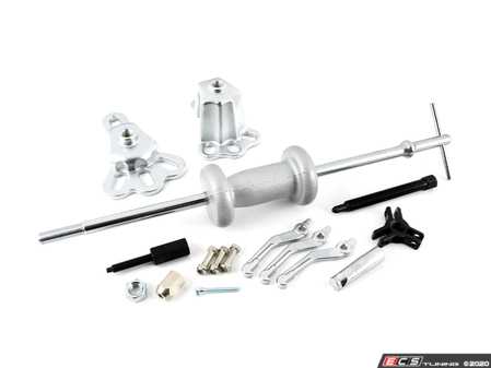 ES#3673934 - B8800095 - 9-Way Slide Hammer Puller Set - Bavarian Autosport - A complete slide hammer kit for your next suspension job. - Bav Auto Tools - Audi BMW Volkswagen Mercedes Benz MINI Porsche