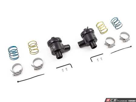 ES#4340421 - fmdv008p2 -  008 Premium Diverter Valve Set - 3 Way Adjustable Vacuum Port - Black - Smaller, tougher and tuneable - Now with 3-way adjustable, 90-degree vacuum port - Forge - Porsche