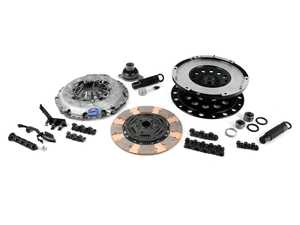ES#3619835 - k70619-hd-bKT - Performance Lightweight Flywheel Drag Clutch Kit - Stage 2  - ECS Lightweight Flywheel with a Southbend Stage 2 clutch kit rated at 500ft/lbs - ECS - Audi