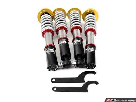 ES#4355241 - 000188LA01 - ECS Performance Adjustable Coilover System - E39 - Coilover System that provides a sport-tuned, height, damping, and body adjustable suspension - ECS - BMW