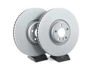 ES#4030896 - 34116789069KT1 - Front Brake Rotors - Pair (395x36)  - A pair of Zimmermann replacement rotors - Zimmermann - BMW