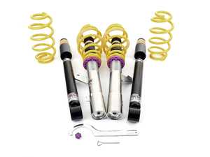 ES#2102364 - 18081030 - KW Street Comfort Coilover Kit - Adjustable Dampening - Offers sport handling with maximum comfort and adjustable rebound dampening - KW Suspension - Audi