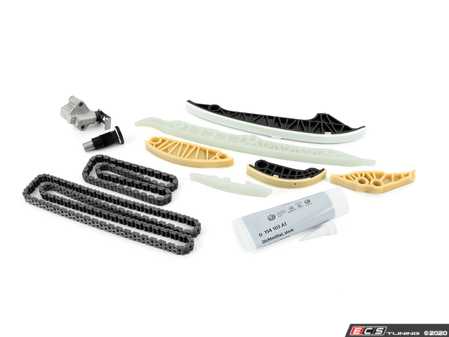 ES#3220690 - 06k109158hKT2 - Basic Timing Chain Kit - Includes new chains, guides and tensioners - Assembled By ECS - Volkswagen