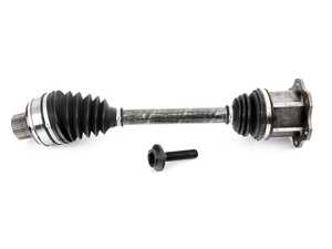ES#4339736 - NCV23027 - Front Axle Assembly - Priced Each - Complete driveshaft with CV joints; ready for installation - Fits left & right side - Replaces 8R0407271G - GSP North America - Audi