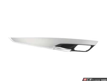 ES#2744531 - 51417381883 - door trim - left - Satin Aluminium, Fits front and rear door - Genuine BMW - BMW