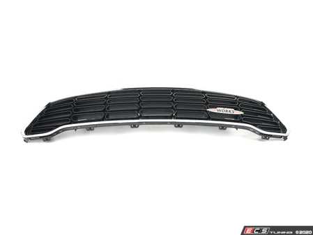 ES#2679749 - 51139808569 - John Cooper Works Front Grille - Mount above the front bumper - Genuine MINI - MINI
