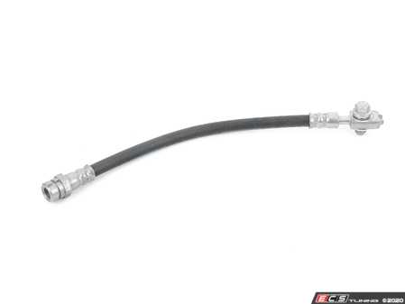 ES#2955663 - 561611775B - Rear Brake Hose - Priced each - Rubber hose from the hard brake line to caliper body, fits left or right side - Genuine Volkswagen Audi - Volkswagen