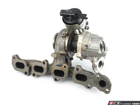 ES#4147134 - 04L253010B - Turbocharger - Turbocharger with exhaust manifold - Mahle - Audi Volkswagen
