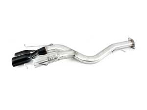ES#2532560 - 49-36302-B - aFe Mach Force Axle Back Exhaust System - Mandrel-bent stainless steel with black tips - AFE - BMW