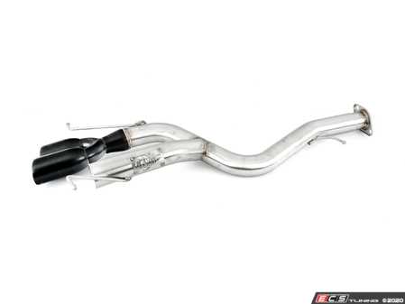 ES#2532560 - 49-36302-B - aFe Mach Force Axle Back Exhaust System - Mandrel-bent stainless steel with black tips - AFE - BMW