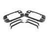 ES#4164942 - 51218122442KT3 - Door Handle Trim - Front and rear With Gaskets - Is your gasket around the door handle cracking or dry rotting? Replace your door handle trim - Assembled By ECS - BMW