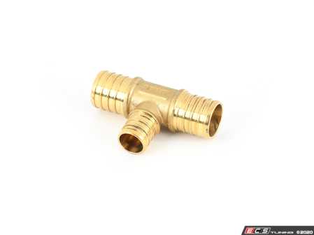ES#4338584 - 11539845352 - Coolant Pipe - Brass T Fiting  - Used as a modification to fix the common T fitting - Bremmen Parts - MINI