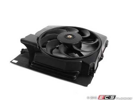 ES#2609173 - 64508364093 - Auxiliary Fan Assembly With Shroud - Quality aftermarket replacement.  - URO - BMW