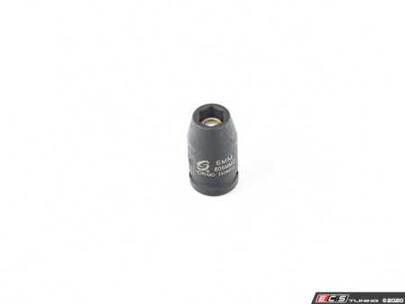 ES#3128068 - 806MMGD - 1/4" Dr. 6mm Magnetic Impact Socket - Sunex - 
