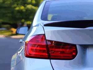 ES#4348628 - F80PRE - Blackline Taillight Overlay Kit - F30/F80 Pre-LCI - Give your vehicle modern styling for years to last - covers the taillight reverse indicator light only - Goldenwrench Supply Co - BMW