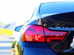 ES#4348631 - F82LCI - Blackline Taillight Overlay Kit - F32/F82 LCI - Give your vehicle modern styling for years to last - covers the taillight reverse indicator light only - Goldenwrench Supply Co - BMW