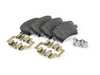 ES#4424118 - 1k0698451sKT - Rear Brake Pad Set - Composite pads that are a great solution for your daily driver. - Genuine Volkswagen Audi - Audi Volkswagen