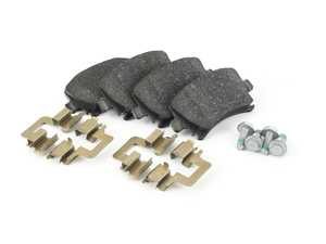 ES#4424118 - 1k0698451sKT - Rear Brake Pad Set - Composite pads that are a great solution for your daily driver. - Genuine Volkswagen Audi - Audi Volkswagen