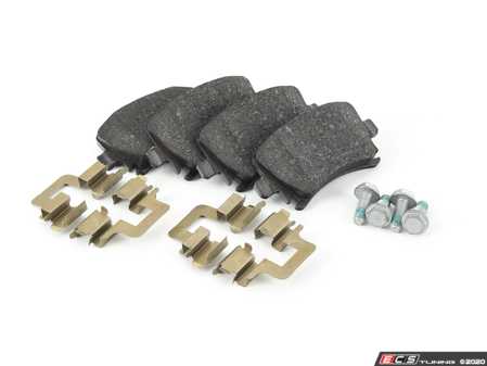 ES#4424118 - 1k0698451sKT - Rear Brake Pad Set - Composite pads that are a great solution for your daily driver. - Genuine Volkswagen Audi - Audi Volkswagen