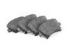 ES#4424118 - 1k0698451sKT - Rear Brake Pad Set - Composite pads that are a great solution for your daily driver. - Genuine Volkswagen Audi - Audi Volkswagen