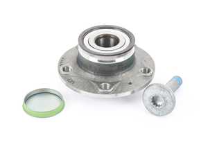 ES#4214175 - 5Q0598611 - Rear Wheel Bearing Assembly (30mm ID) - Priced Each - Includes dust cover and axle bolt - Genuine Volkswagen Audi - Audi Volkswagen