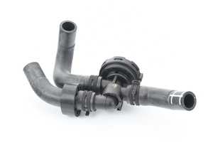 ES#1910984 - 7P0122073B - Coolant Hose With Valve - Located on top of the transmission housing - Genuine Volkswagen Audi - Volkswagen