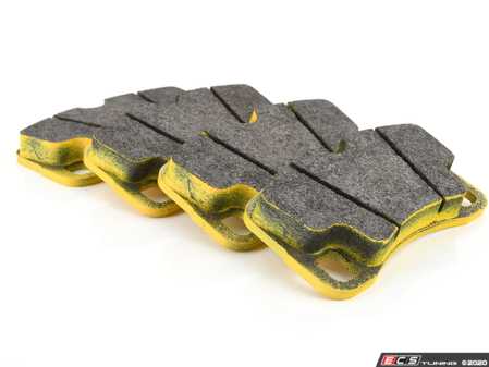 ES#3546159 - 800629 - RSL29 Yellow Endurance Racing Brake Pads - Rear - Popular street and endurance racing pad. Same friction material used in several European racing series. - Pagid Racing - Porsche