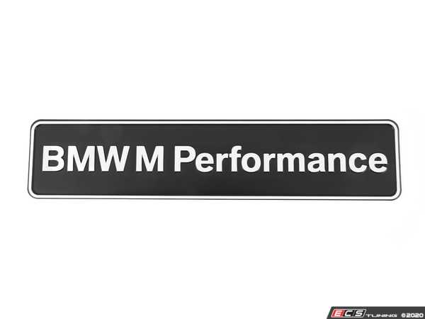 Genuine BMW - 81852303775 - TYPENSCHILD BMW M PE - (NO LONGER