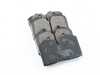 ES#3098514 - HB170B.650 - HPS 5.0 Performance Brake Pad Set - Next generation high performance street brake pad offering greater stopping power and pedal feel, with very low dust and noise - Hawk - Porsche