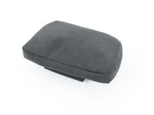 ES#3494686 - 52207946616 - Headrest Cushion - Rear - Black - Genuine BMW - BMW