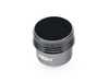 ES#4158546 - 006060LA01 - Billet Aluminum Oil Filter Cap - Black Anodized  - Aluminum upgrade for OE plastic cap. No more damaged threads or rounded heads - plus a crisp design worth showing off. - ECS - BMW