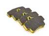 ES#3545847 - 240529 - RSL29 Yellow Endurance Racing Brake Pads - Popular street and endurance racing pad. Same friction material used in several European racing series. - Pagid Racing - Porsche