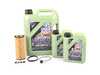 ES#3439033 - molygenKT6 - Liqui Moly MolyGen - Premium Oil Service Kit - Includes Hengst oil filter and Liqui Moly 5w-40 oil with MolyGen technology - Assembled By ECS - Audi