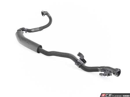 ES#3423599 - 5C0131128F - Secondary air hose  - Connects air pump to shut off (combi) valve - Genuine Volkswagen Audi - Volkswagen