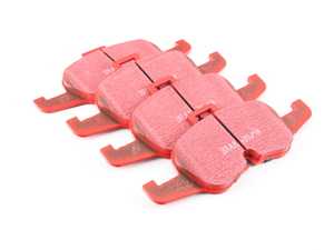 ES#4030462 - DP32256C - Front EBC RedStuff Performance Brake Pad Set  - High performance street pad featuring Kevlar technology. - EBC - Audi
