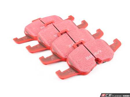 ES#4030462 - DP32256C - Front EBC RedStuff Performance Brake Pad Set  - High performance street pad featuring Kevlar technology. - EBC - Audi