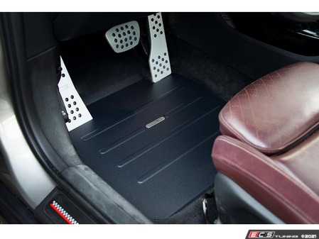 ES#4349755 - TM54Black - Track Mat MINI Drivers Side - Black - Main bottom section of the floor - Rennline - MINI