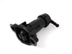 ES#441121 - 8E0955102G - Headlight Washer Jet Cylinder With Carrier - Right - Washer jet assembly that fits in front bumper for headlight assembly - Genuine Volkswagen Audi - Audi