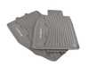 ES#3313380 - 98104480045OP1 - Rubber Floor Mat Set - Agate Gray - One set of two rubber mats - Genuine Porsche - Porsche