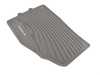 ES#3313380 - 98104480045OP1 - Rubber Floor Mat Set - Agate Gray - One set of two rubber mats - Genuine Porsche - Porsche