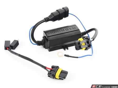 ES#3214382 - H200 - Standalone Can-Bus Wiring Harness - H1 / H3 - Priced Each - Eliminate flickering lights and bulb out signals! - Morimoto - Audi BMW Volkswagen Mercedes Benz MINI Porsche