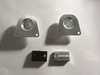 ES#4348615 - Aut-rado-HP1 - Billet Hood Pins With Plastic Guide  - Billet hood pin guides. Replace your cracked plastic ones with these. Sold as a pair - Autobahn Autoworx - Volkswagen