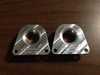 ES#4348615 - Aut-rado-HP1 - Billet Hood Pins With Plastic Guide  - Billet hood pin guides. Replace your cracked plastic ones with these. Sold as a pair - Autobahn Autoworx - Volkswagen